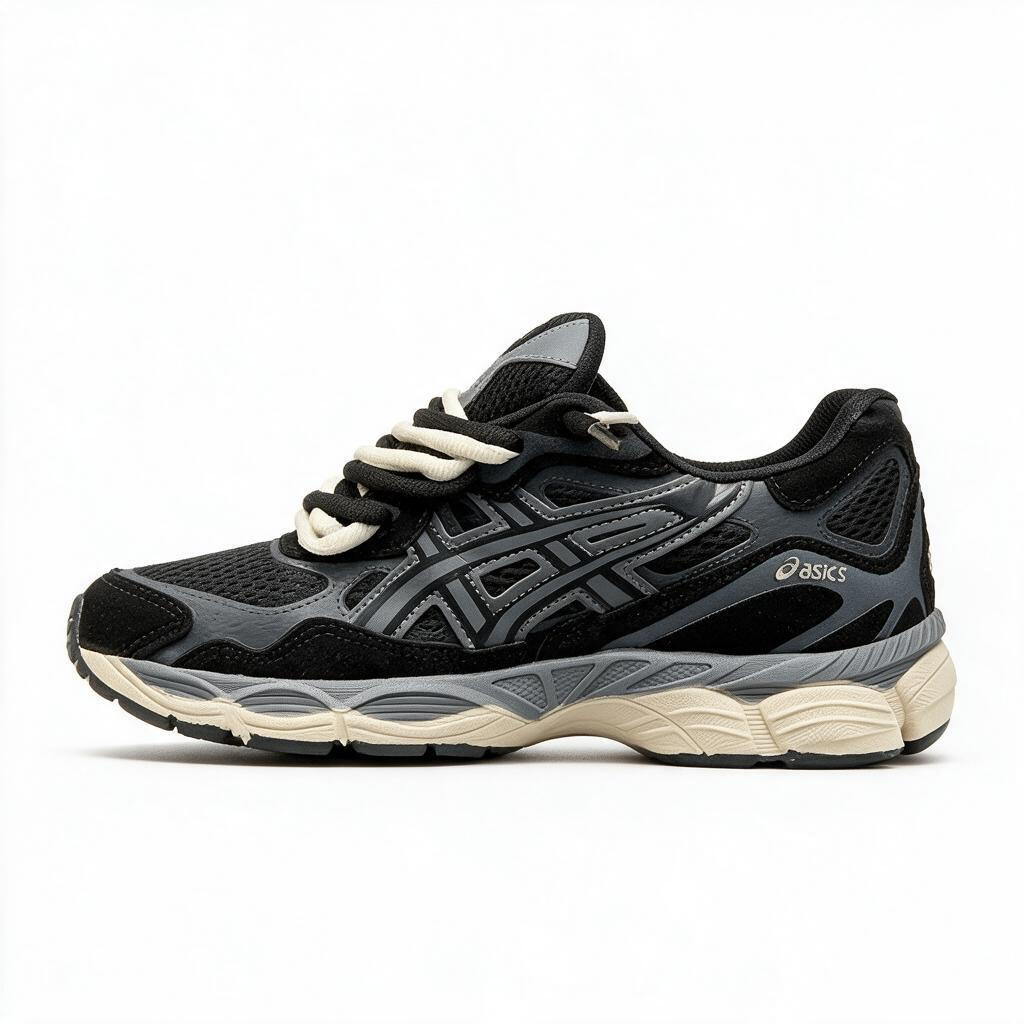 Modelo Asics Gel Preto/Cinza
