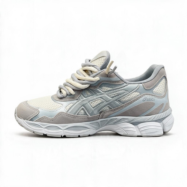 Modelo Asics Gel Cinza / off