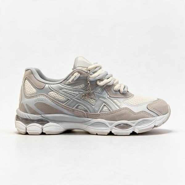Modelo Asics Gel Cinza / off