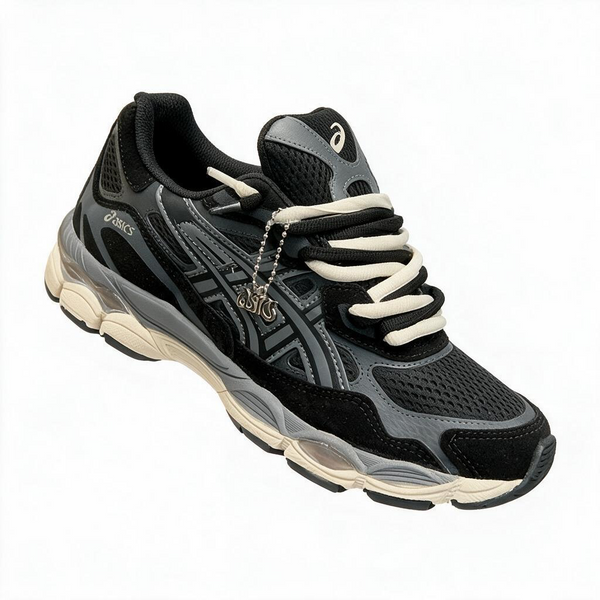Modelo Asics Gel Preto/Cinza