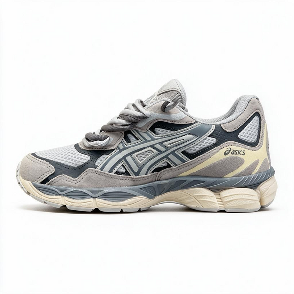 Modelo Asics Gel Cinza/bege