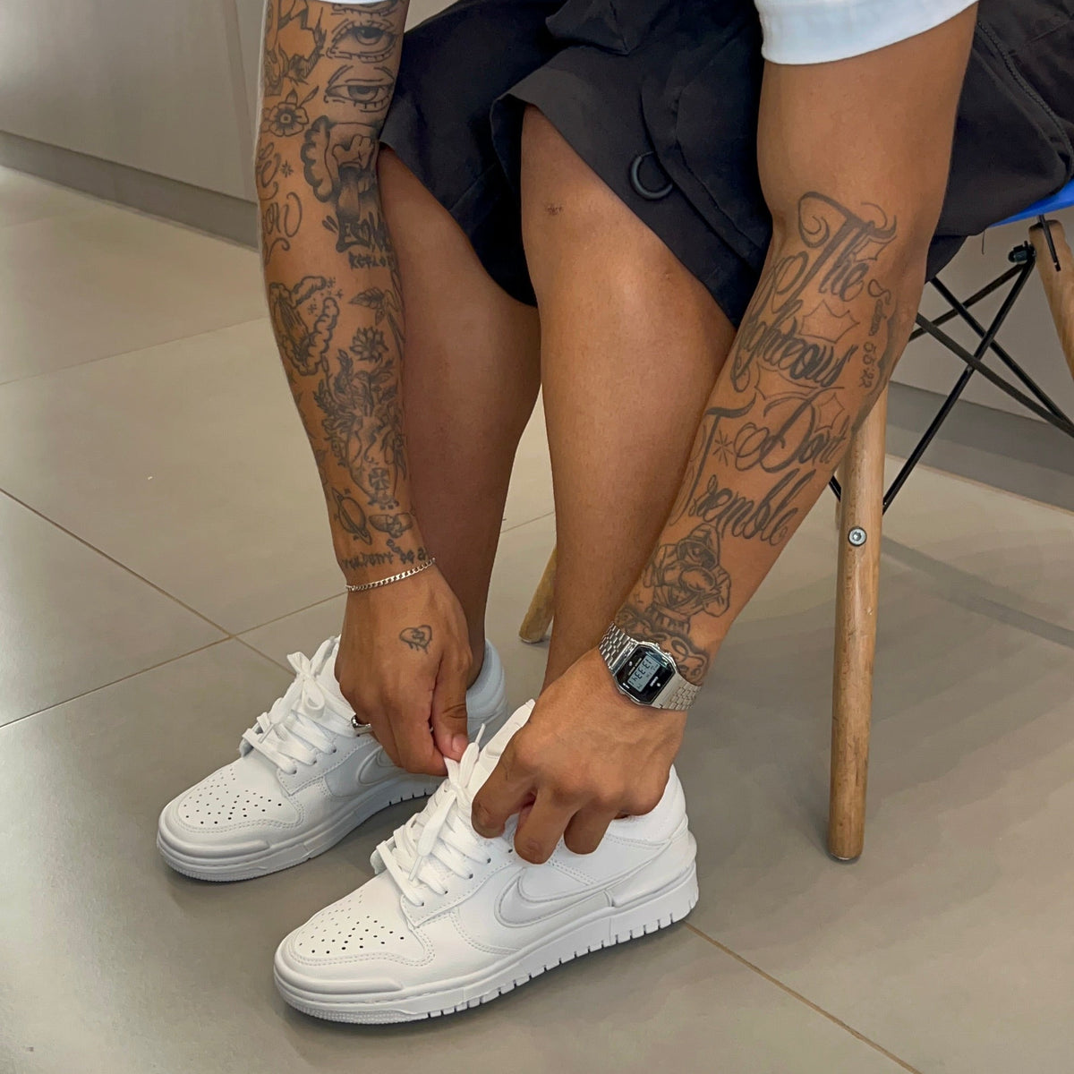 Modelo Dunk Twist White