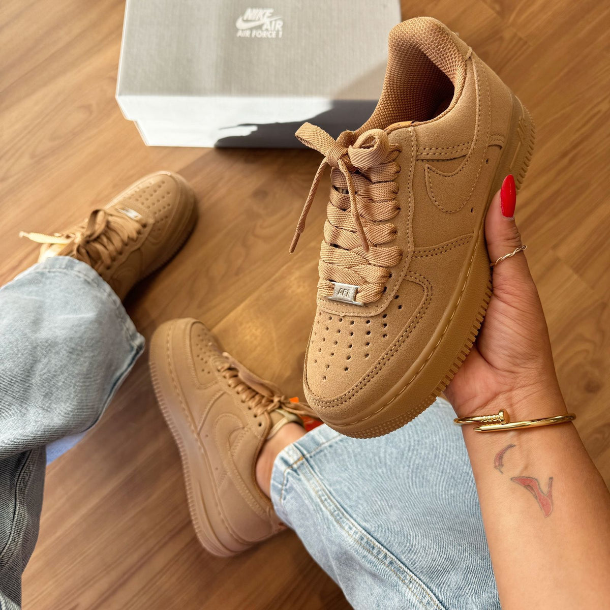 Modelo Air Force - Caramelo